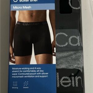 Calvin Klein Men's Black Boxer Briefs